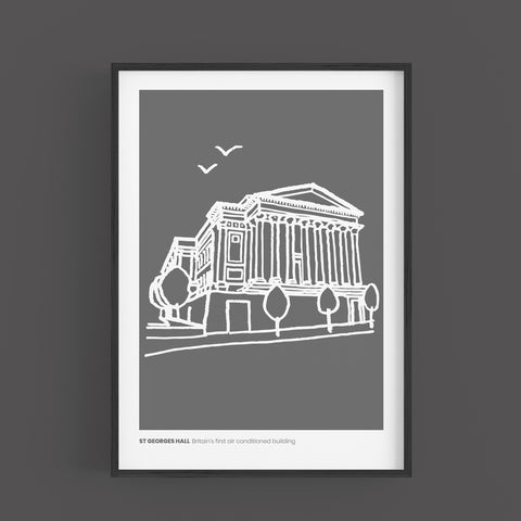 LIVERPOOL - St Georges Hall Portrait Style